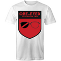 One-Eyed Essendon Fan T-Shirt (Aussie Rules)