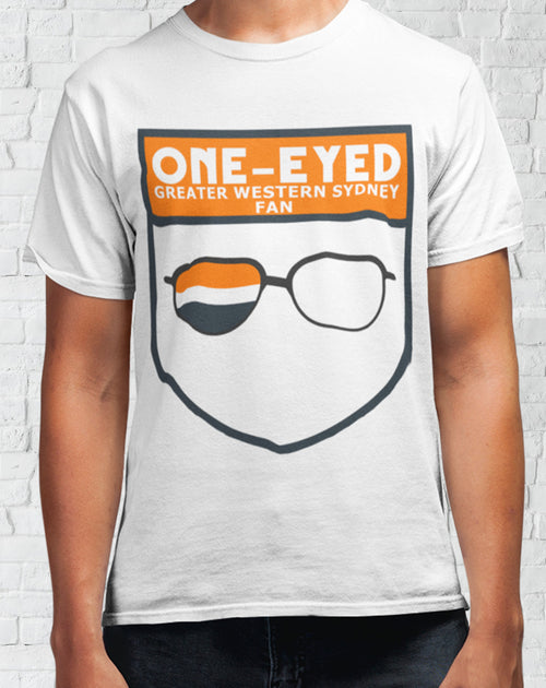 One-Eyed Greater Western Sydney Fan T-Shirt (Aussie Rules)