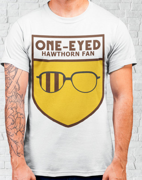 One-Eyed Hawthorn Fan T-Shirt (Aussie Rules)