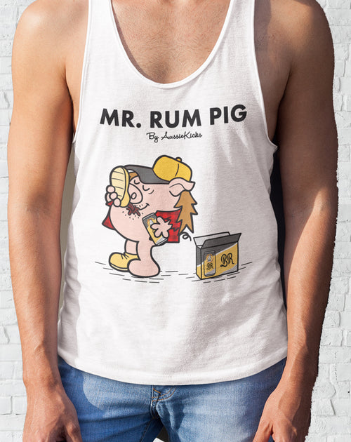 Mr. Rum Pig Shoey Men's Singlet