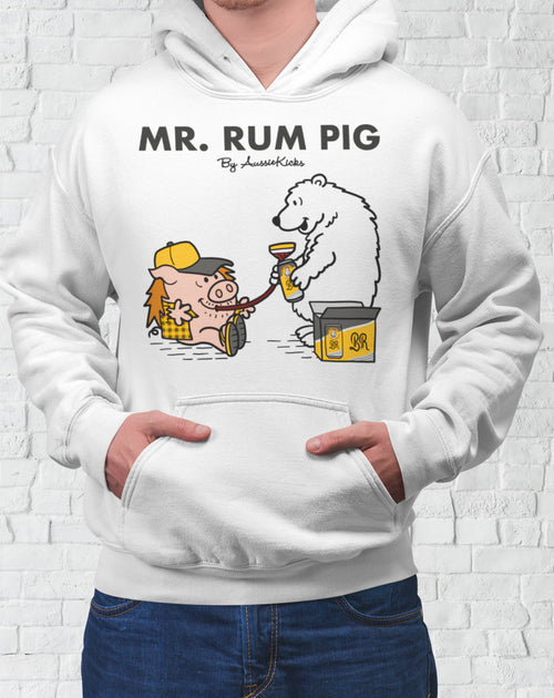 Mr. Rum Pig Pocket Hoodie