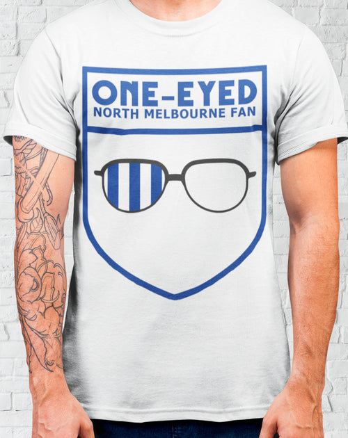 One-Eyed North Melbourne Fan T-Shirt (Aussie Rules)