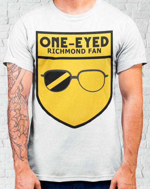 One-Eyed Richmond Fan T-Shirt (Aussie Rules)