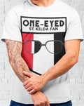One-Eyed St Kilda Fan T-Shirt (Aussie Rules)