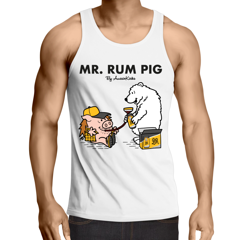 Mr. Rum Pig Men's Singlet