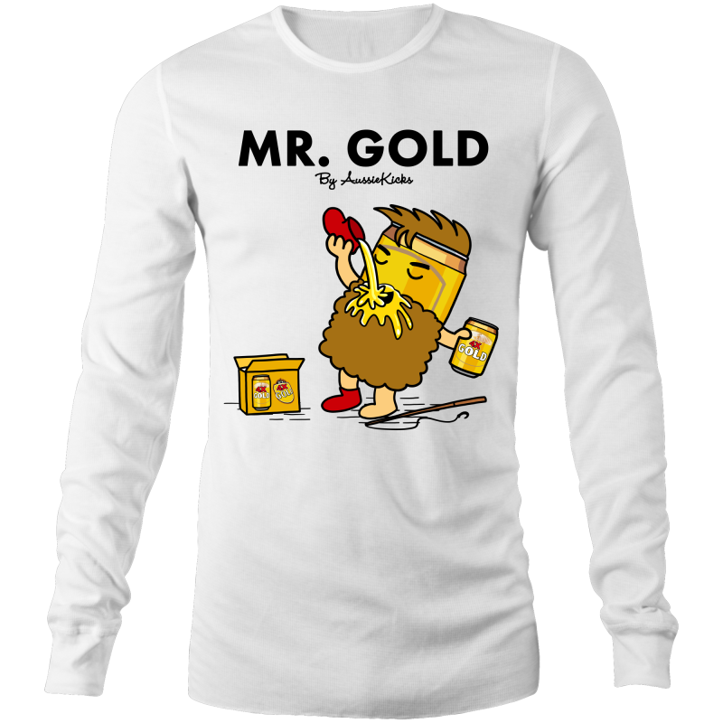 Mr. Gold Shoey Long Sleeve T-Shirt