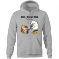 Mr. Rum Pig Pocket Hoodie