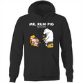 Mr. Rum Pig Pocket Hoodie